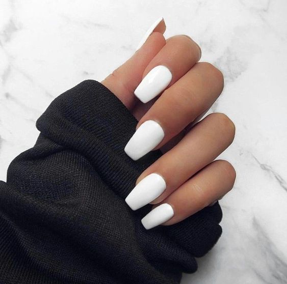 white nail design ideas